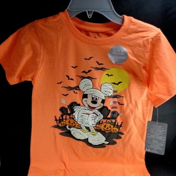 glow in the dark disney halloween shirts